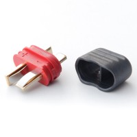 Connector : Deans (T) with cap Male plug 