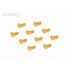 CARTEN Screw Set 12.9- BH M3x10(Gold Coating) (10)