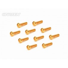 CARTEN Screw Set 12.9- BH M3x16(Gold Coating) (10)