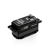 Power HD S15 Silver Low Profile (0.06s/15.0kg/7.4V) Brushless Servo