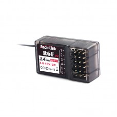 Radiolink R6F 2.4Ghz 6Ch Receiver for RC4GS, RC6GS, T8FB & T8S