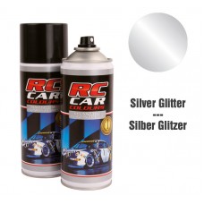 RC Lexan Color Silver Glitter RCC924 150 ml