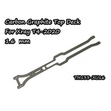 Vigor Carbon Graphite Upper Deck 1.6mm for Xray T4-2020 