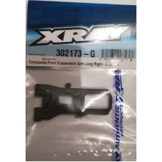 XRAY Front Suspension Arm Long Right - Graphite 302173-G