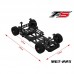 MGT-225 TEAM SAXO / 1/10 GRAND TOURING CAR KIT, WHEELBASE 225MM