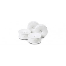 Medium-Narrow white dish wheels offset +2