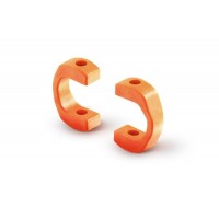 DRIVE SHAFT REPLACEMENT PLASTIC CAP 3.5 MM - ORANGE - STRONG